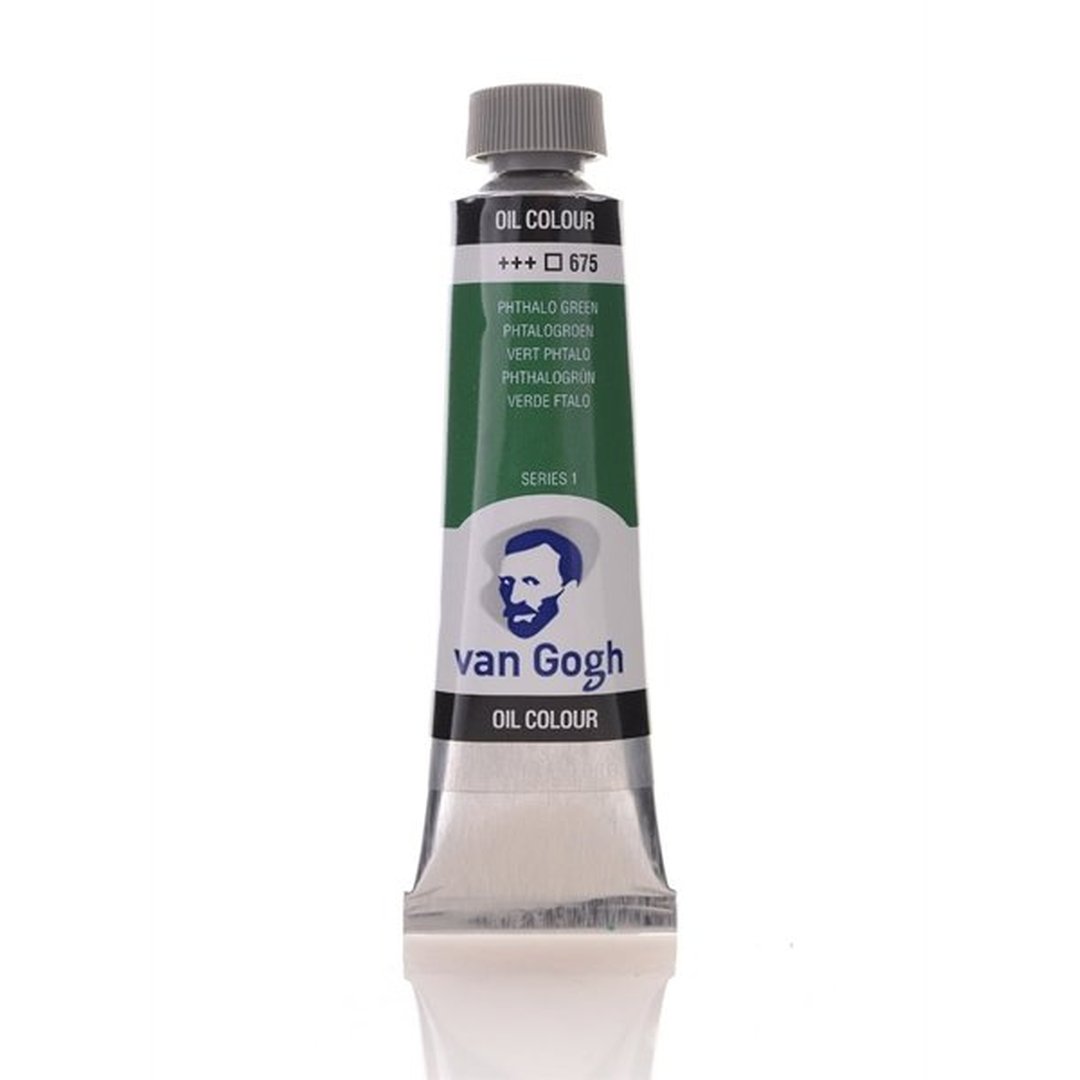 8712079219734 Oleo Van Gogh 40ml Verde Ftalo 675 Serie 1 Cartel Arte & Papelería