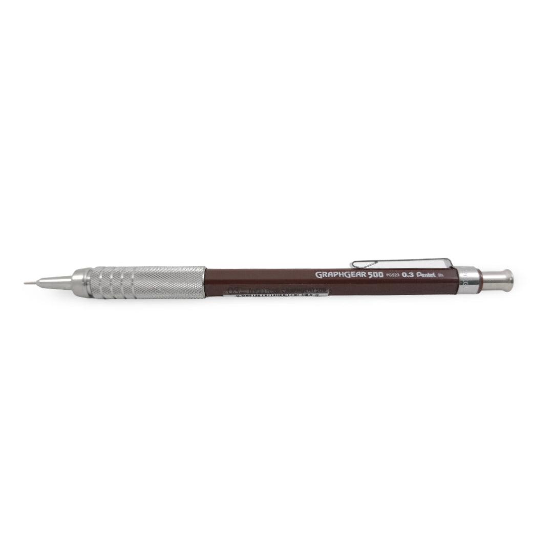 072512185346 Portaminas Pentel de Precisión Protaminas 0.3 mm CAFE GRAPHGEAR 500 Cartel Arte & Papelería