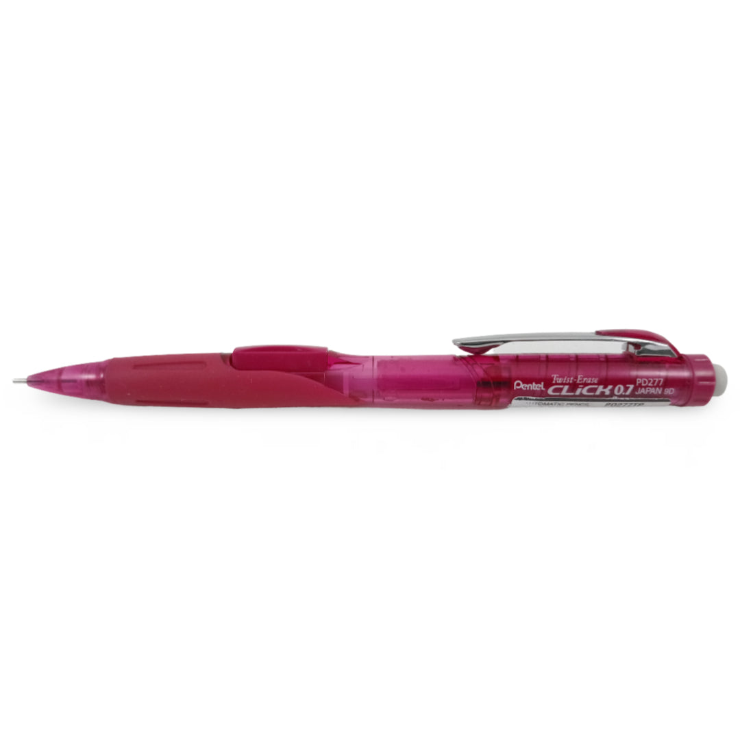 072512233863 Portaminas Pentel de Precisión Protaminas 0.7 mm ROSADO PD277TP Cartel Arte & Papelería