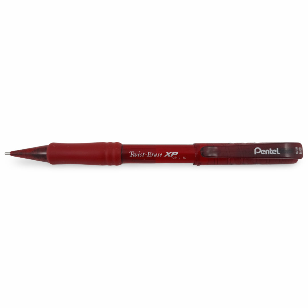 072512256039 Portaminas Pentel de Precisión Protaminas 0.9 mm ROJO QE419B Cartel Arte & Papelería