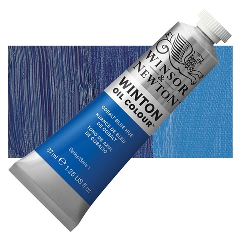 094376711424 Oleo Winsor & Newton Óleo 37 ML Azul Cobalto Winton 179 Cartel Arte & Papelería