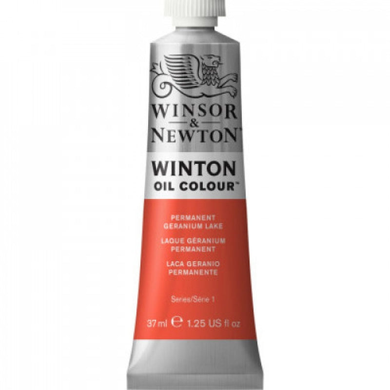094376910681 Oleo Winsor & Newton Óleo 37 ML Laca Geranio Perma Winton 480 Cartel Arte & Papelería