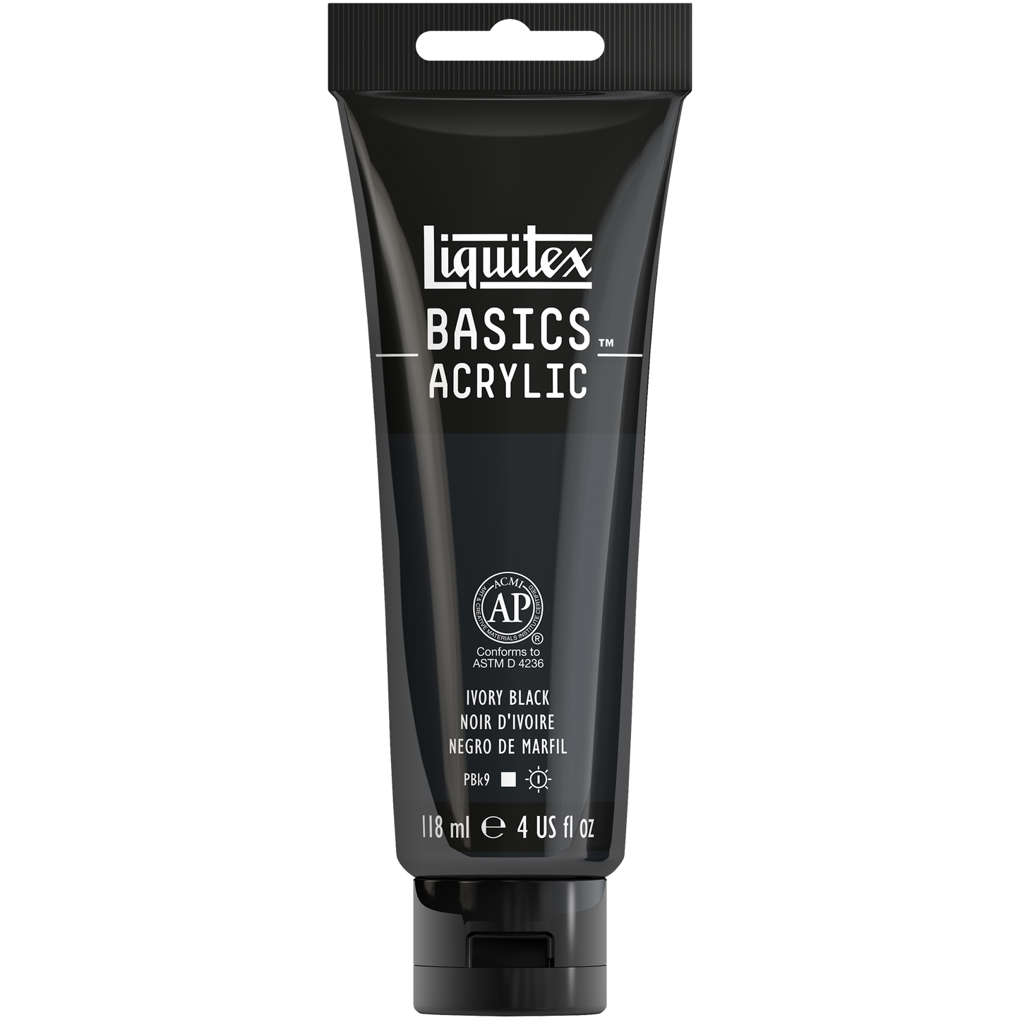 094376930719 Acrilico Liquitex Pintura Acrílica 118 ML Negro de Marfil RF 244 Cartel Arte & Papelería
