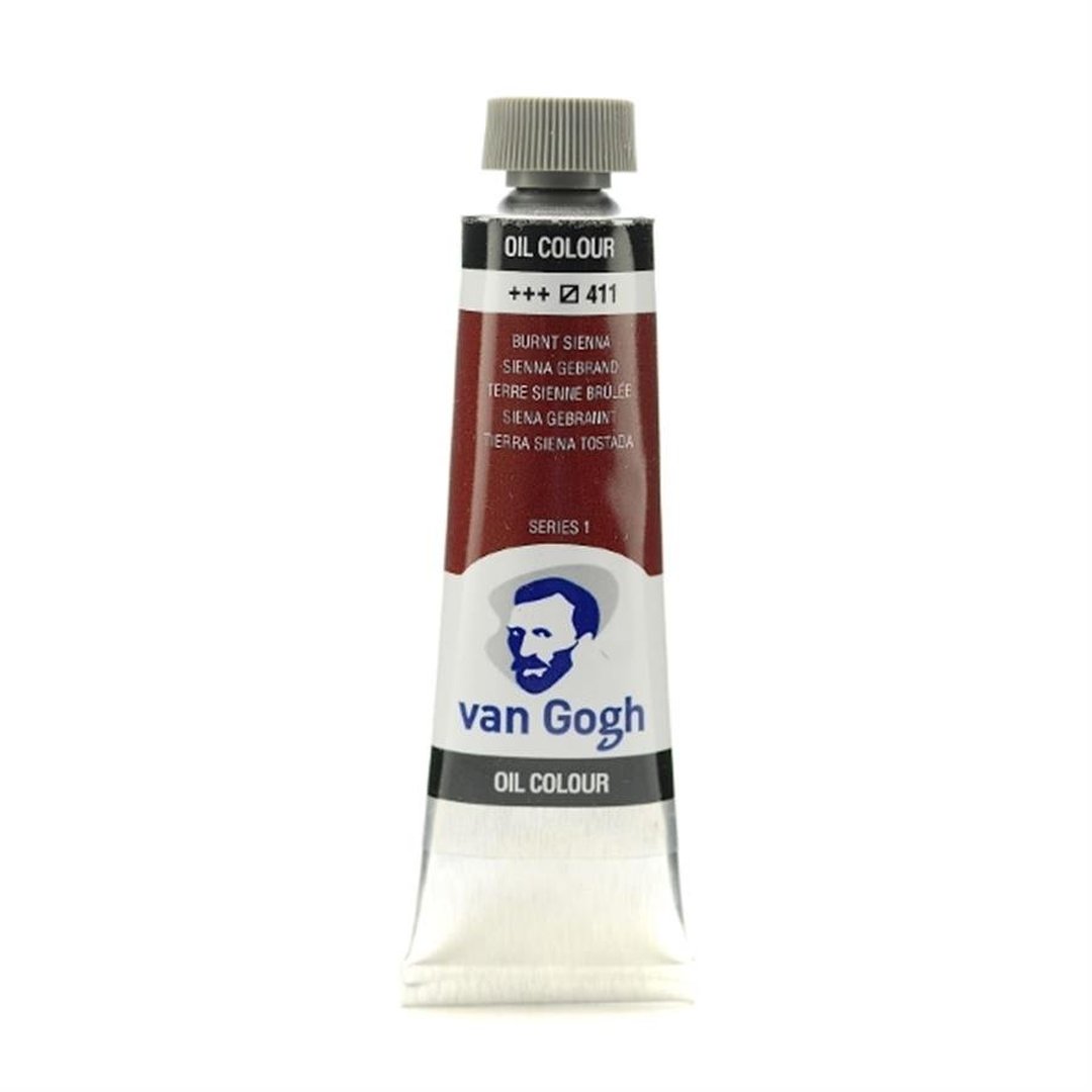 8712079219499 Oleo Van Gogh 40ml Tierra Siena Tostada 411 Serie 1 Cartel Arte & Papelería