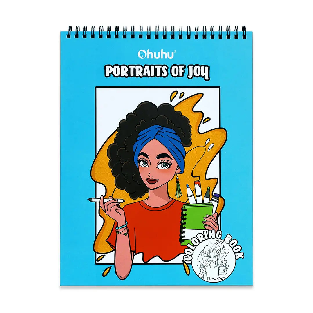 Libro Para Colorear Doble Cara Ohuhu