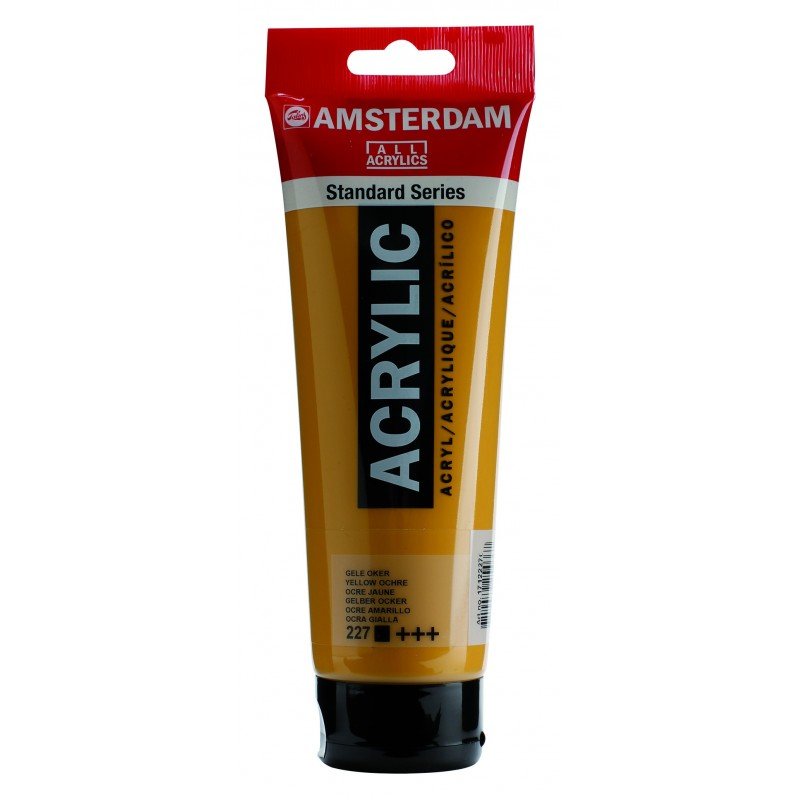 8712079158101 Acrílico Amsterdam 120 ml | Colores Ocre Amarillo 227 Serie Estandar Cartel Arte & Papelería