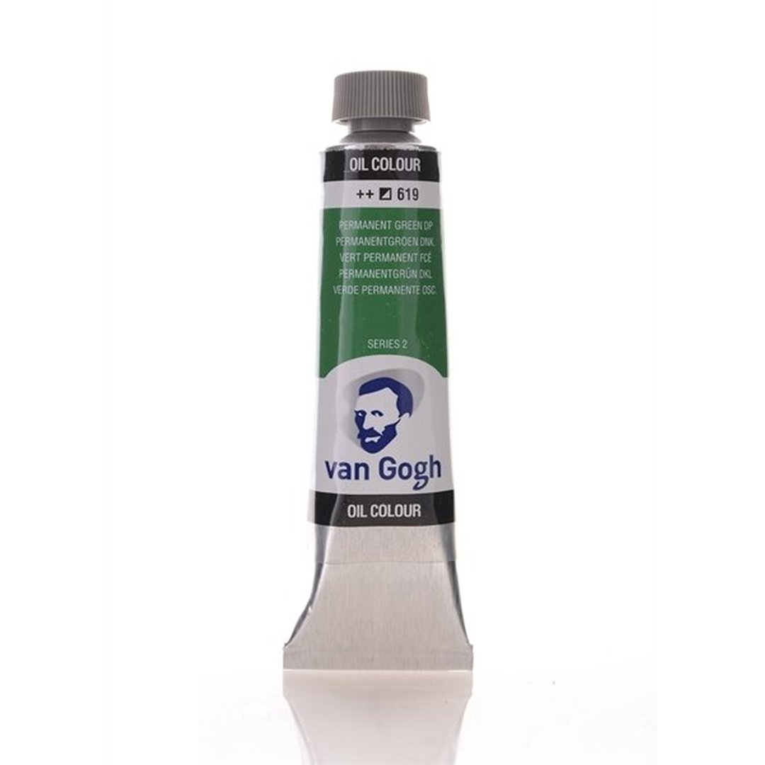8712079219673 Oleo Van Gogh 40ml Verde Permanente Oscuro 619 Serie 2 Cartel Arte & Papelería