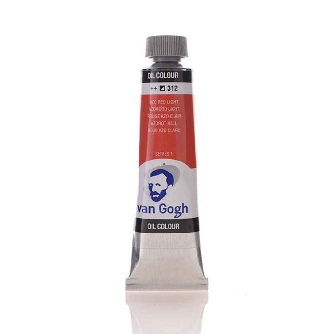 8712079219345 Oleo Van Gogh 40ml Rojo Azo Claro 312 Serie 1 Cartel Arte & Papelería