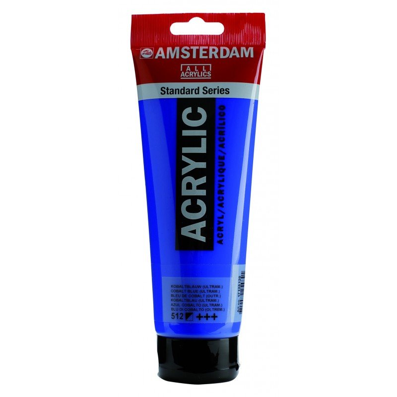 8712079158385 Acrílico Amsterdam 120 ml | Colores Azul Cobalto (Ultramar) 512 Serie Estandar Cartel Arte & Papelería