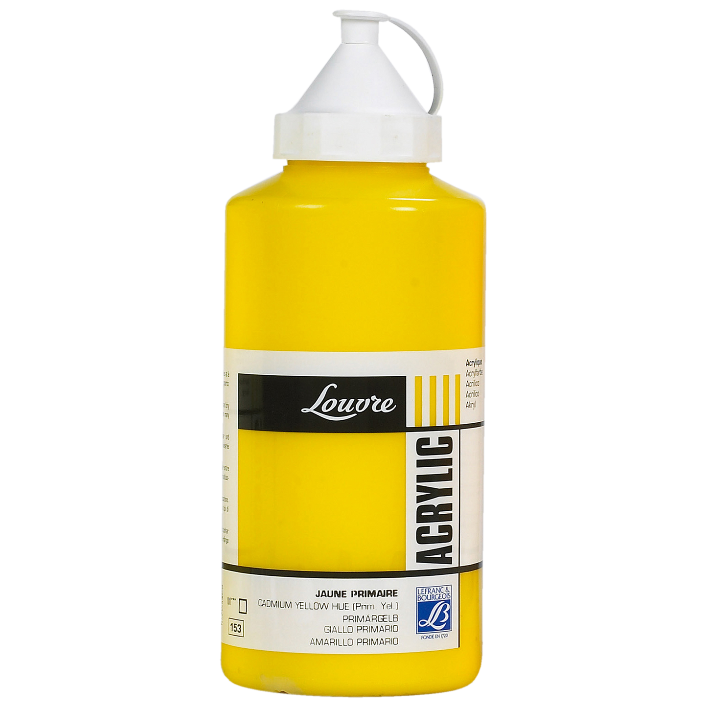 3013641742311 Acrilico Louvre Lefranc Pintura Acrílica 750 ml Amarillo Primario RF 153 Cartel Arte & Papelería