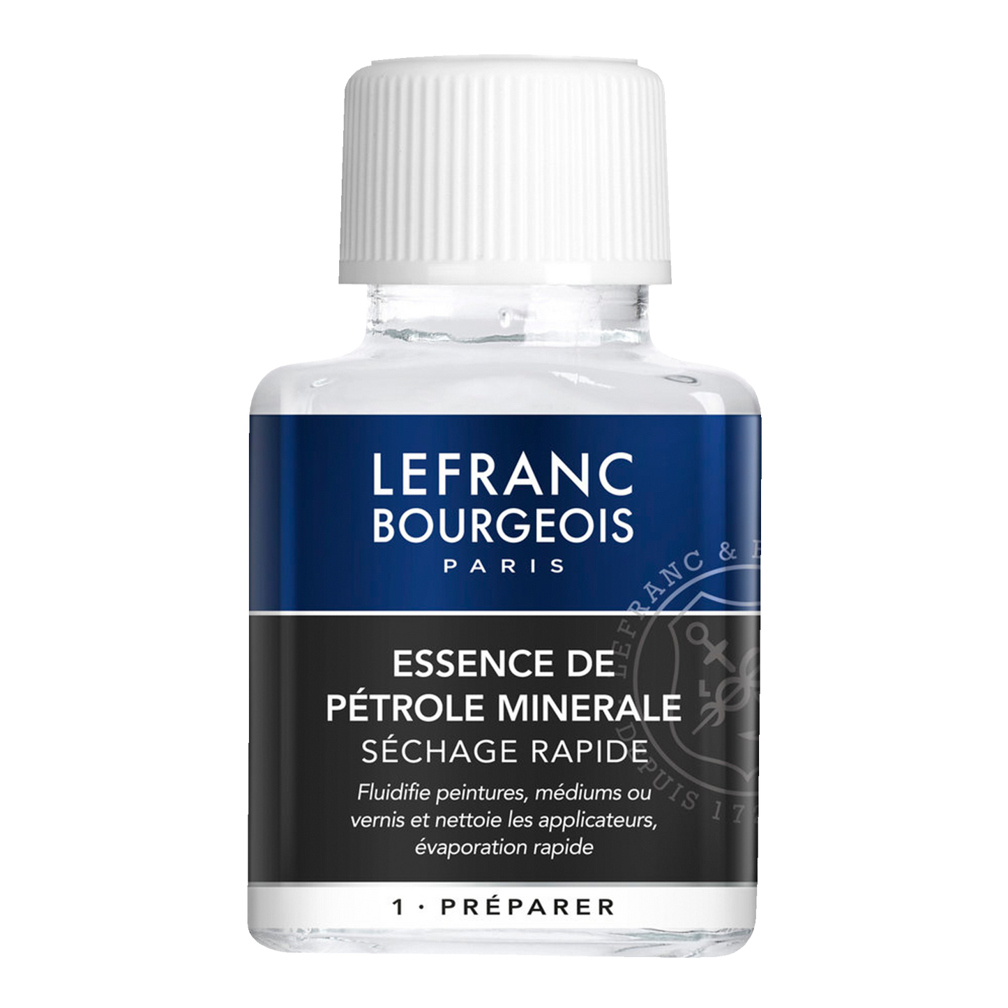 3013643000075 Escencia De Petroleo Lefranc Solvente 75 ml Escencia De Petróleo Cartel Arte & Papelería