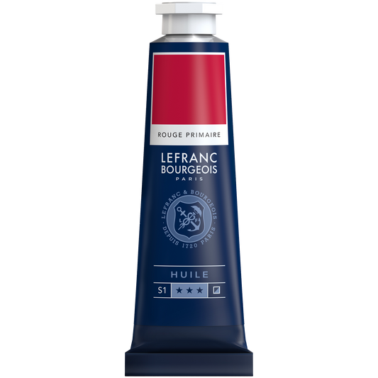 3013648100121 Oleo Lefranc Óleo 40 ml Rojo Primario RF437 Cartel Arte & Papelería