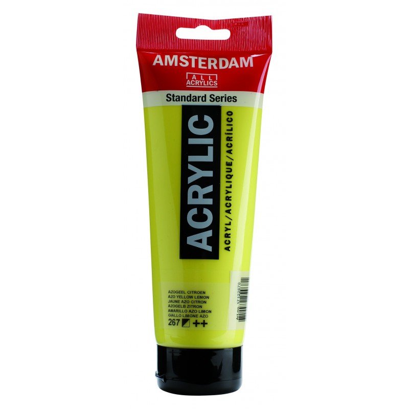 8712079158149 Acrílico Amsterdam 120 ml | Colores Amarillo Azo Limón 267 Serie Estandar Cartel Arte & Papelería