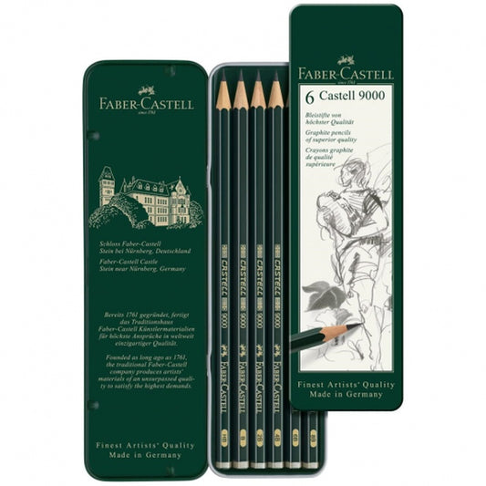 4005401190639 Lapiz Graduado Faber Castell Lápiz X 6 Unidades Surtido Grafito Graduado Cartel Arte & Papelería
