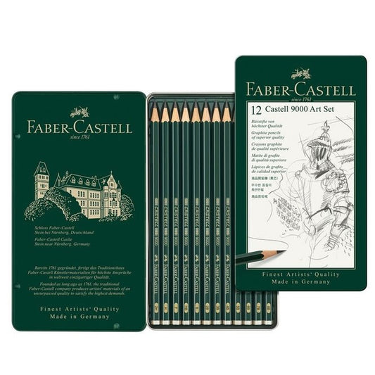4005401190653 Lapiz Graduado Faber Castell Lápiz X 12 Unidades Surtido Grafito Graduado 9000 Cartel Arte & Papelería