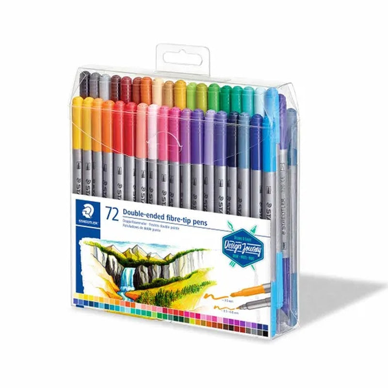 4007817042809 Rotuladores Doble Punta Staedtler Rotuladores X 72 Unidades Surtido 3200 TB72 Cartel Arte & Papelería