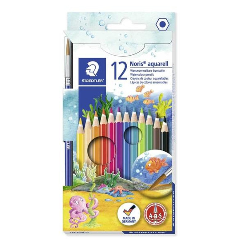 4007817144268 Caja Colores Acuarelables Staedtler Colores Acuarelables X 12 Unidades Surtido Escolar Cartel Arte & Papelería