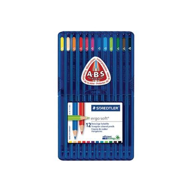 4007817157077 Colores Ergo Soft Staedtler Lápices de colores X 12 Unidades Surtido Colores Ergo Soft Cartel Arte & Papelería