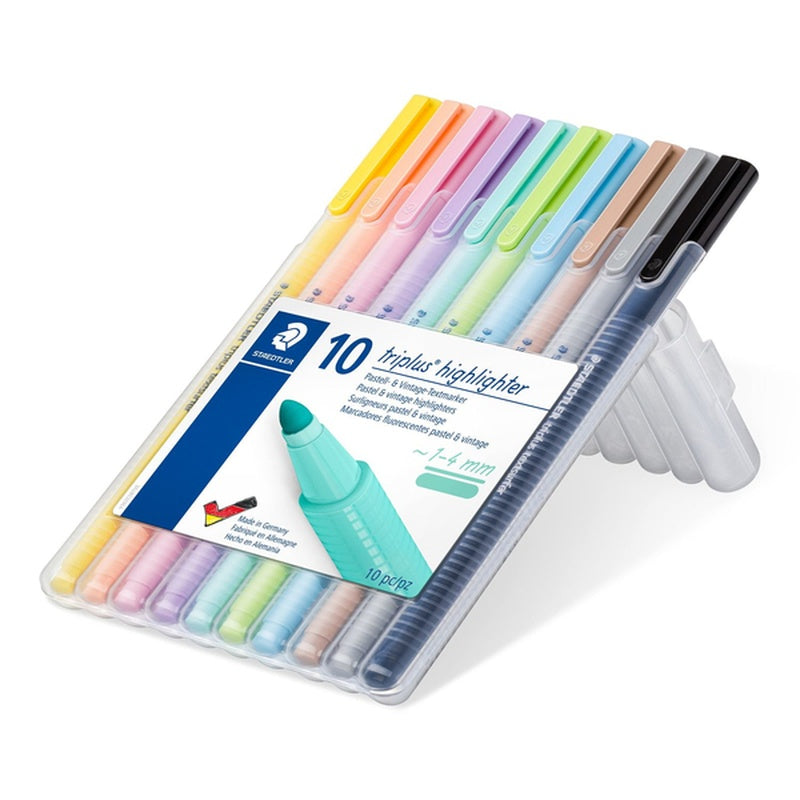 4007817188545 Marcador Triplus Highlighter Staedtler Marcador X 10 Unidades Surtido Triplus Highlighter Cartel Arte & Papelería