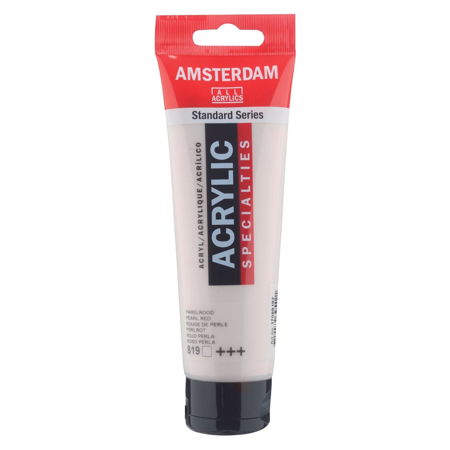 8712079395421 Acrílico Amsterdam 120 ml | Colores Rojo Perlado 819 Serie Estandar Cartel Arte & Papelería