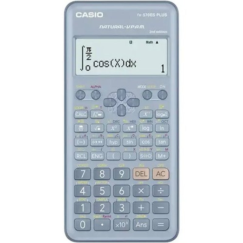 4549526613975 Calculadora Scientifica Casio Calculadora Científica Unidad Fx - 570Es Plus 2Nd Edition Cartel Arte & Papelería