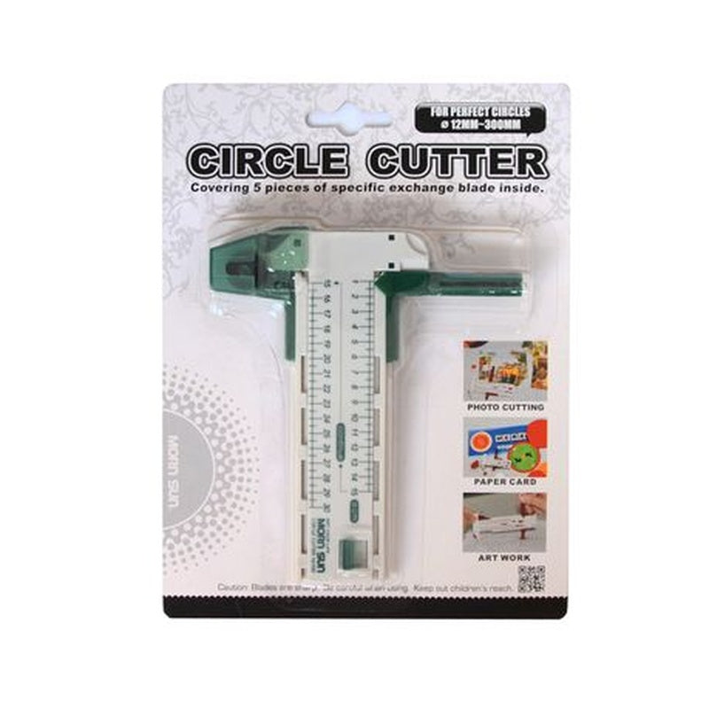 4715613161012 Cortador Mornsun Cortador Bisturí 12 mm - 300 mm Cortador De Circulos Cartel Arte & Papelería