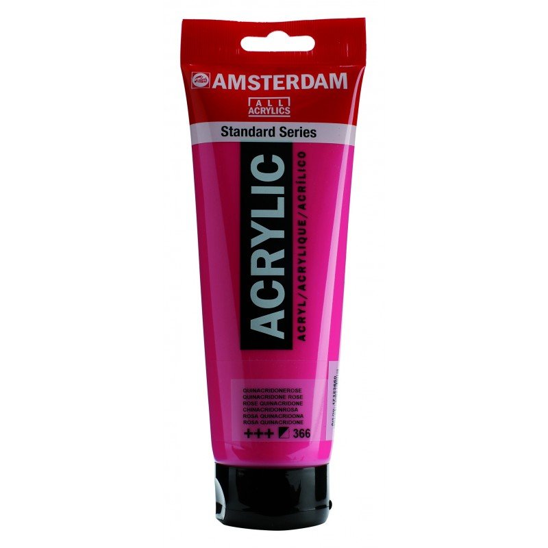8712079268169 Acrílico Amsterdam 120 ml | Colores Rosa Quinacridona 366 Serie Estandar Cartel Arte & Papelería