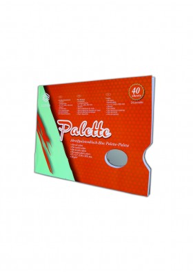 6935249933328 Paleta Conda Paleta X 40 Hojas Blanco Paleta De Papel Desechable 40H Cartel Arte & Papelería