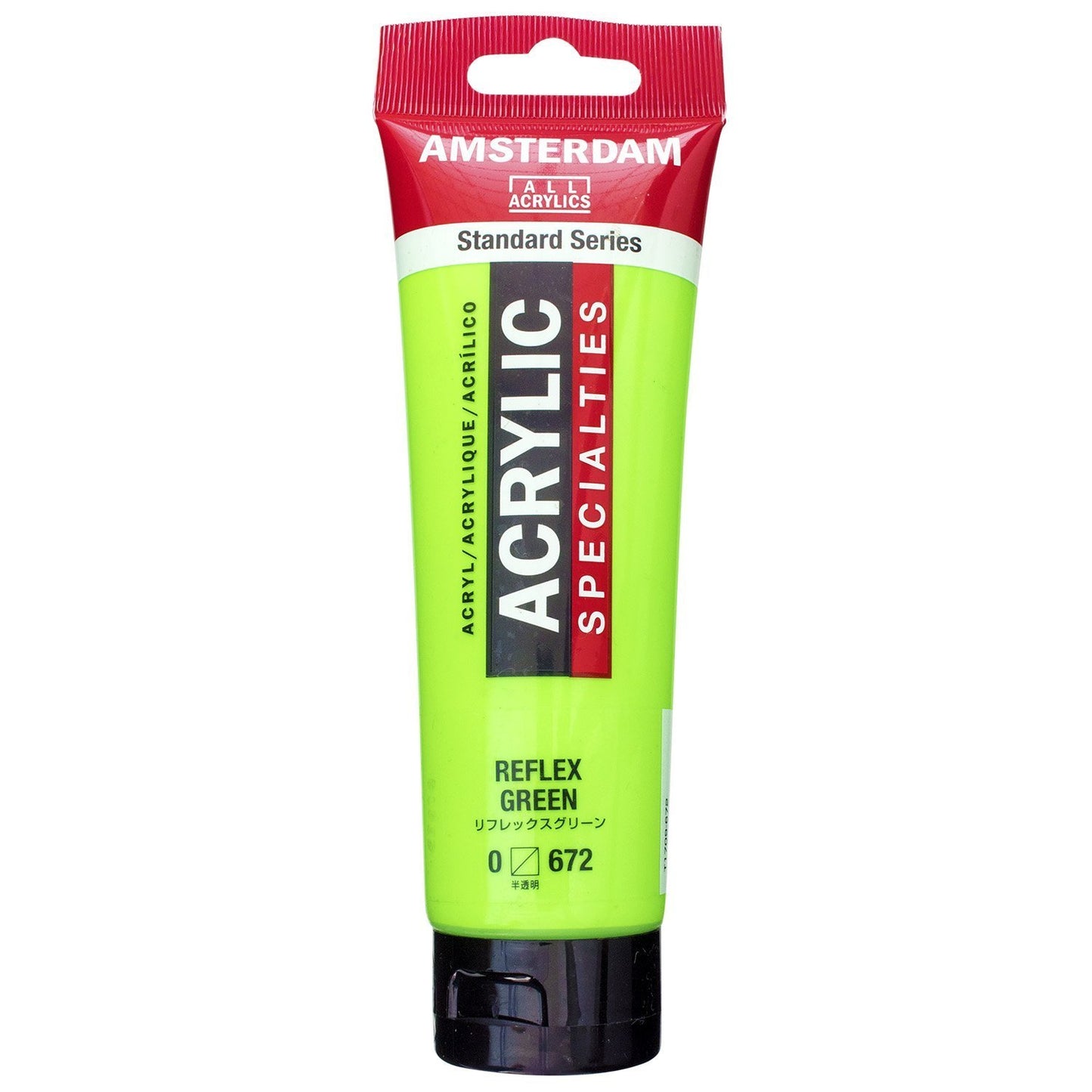 8712079279202 Acrílico Amsterdam 120 ml | Colores Verde Reflejo 672 Serie Estandar Cartel Arte & Papelería