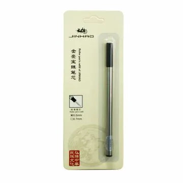 Mina RollerBall Negra Centro en blister