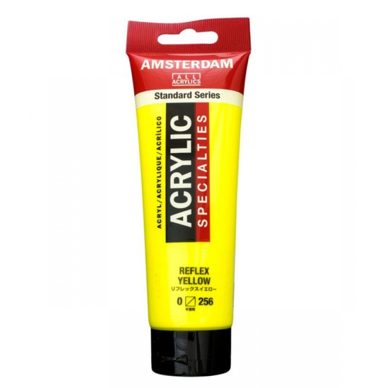 8712079279172 Acrílico Amsterdam 120 ml | Colores Amarillo Reflejo 256 Serie Estandar Cartel Arte & Papelería