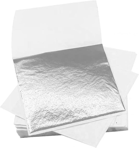 7700000003584 Hojas Para Dorar Tintoretto X 25 Unidades Plata 15X15 cm Cartel Arte & Papelería