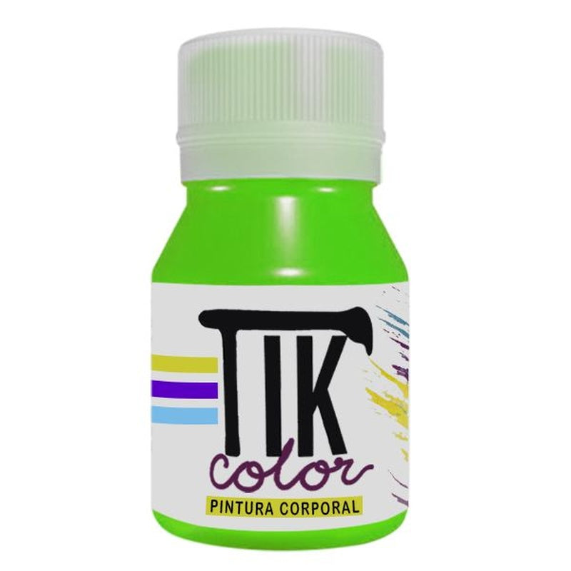 7700000019837 Maquillaje Artistico C18 Maquillaje Artístico 30 ml Verde Fluorescente Maquillaje Cartel Arte & Papelería
