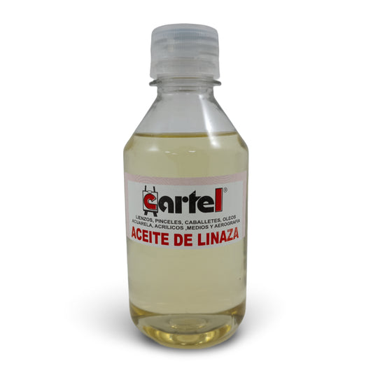 7700000020857 Aceite De Linaza Cartel Medio de Aceite 250 ml 250 ml Cartel Arte & Papelería