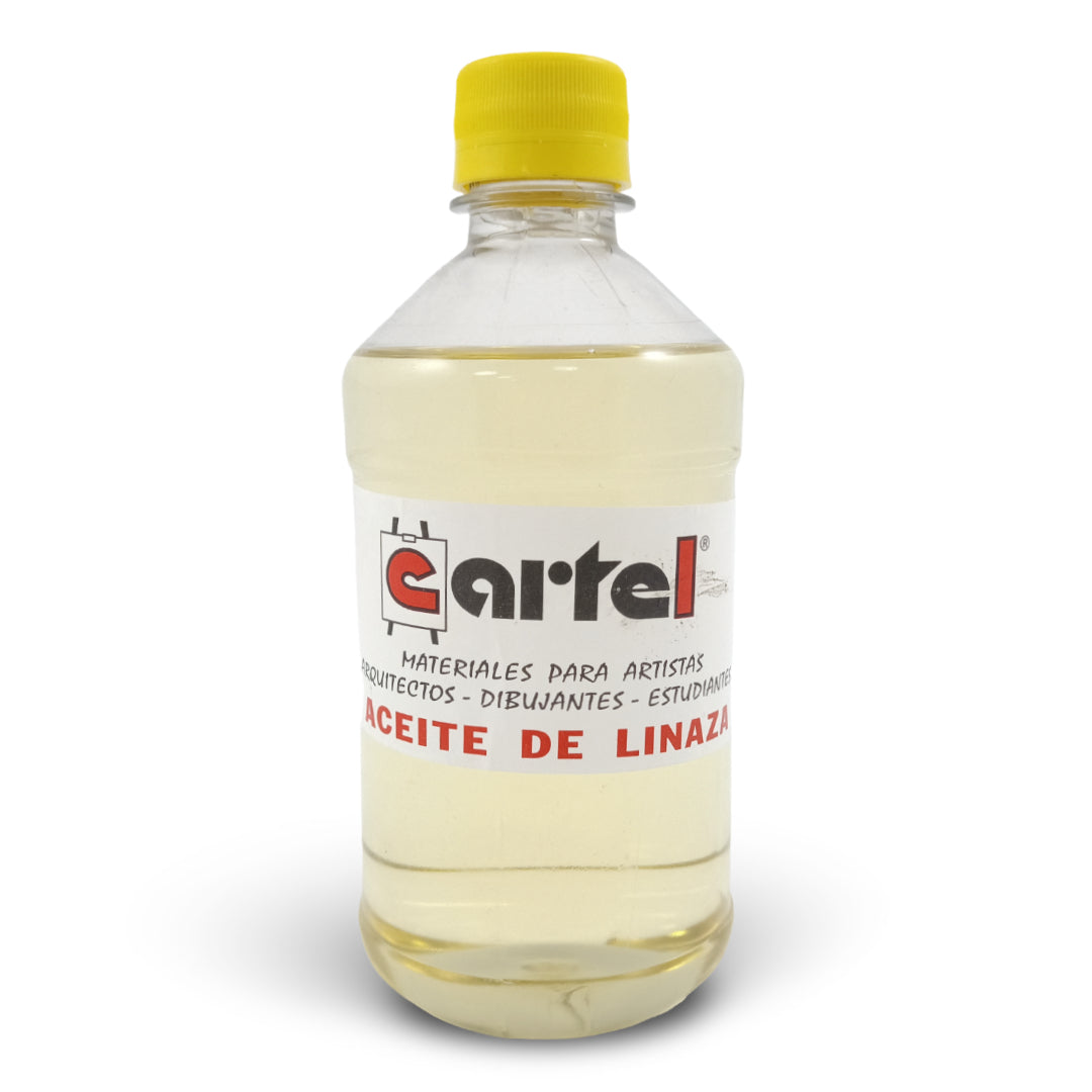 7700000020871 Aceite De Linaza Cartel Medio de Aceite 500 ml 500 ml Cartel Arte & Papelería
