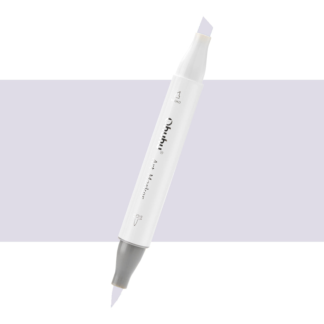 7700000022240 Marcador Alcohol Art Marker Ohuhu - Tonos Morados Marcador Unidad Rain Flower Purple V322 Cartel Arte & Papelería