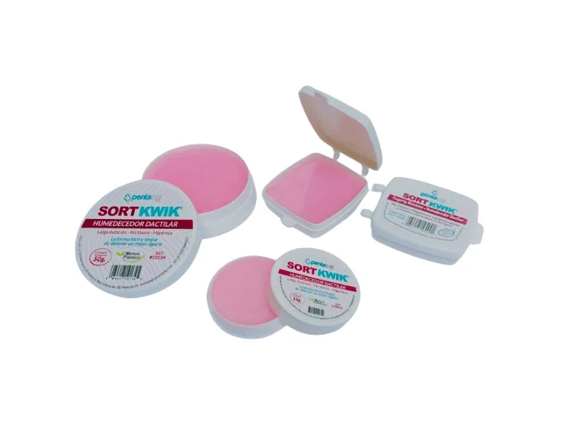 084417104001 Cuenta Fácil Humedecedor Dactilar Sortkwik Pentacol 28 gr Crema Cartel Arte & Papelería
