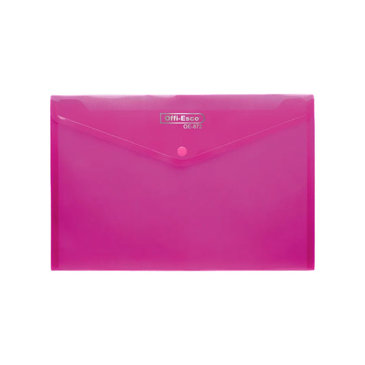 7700000029478 Sobre Plastico Offiesco Broche Carta Horizontal OE-872 Surtido Cartel Arte & Papelería