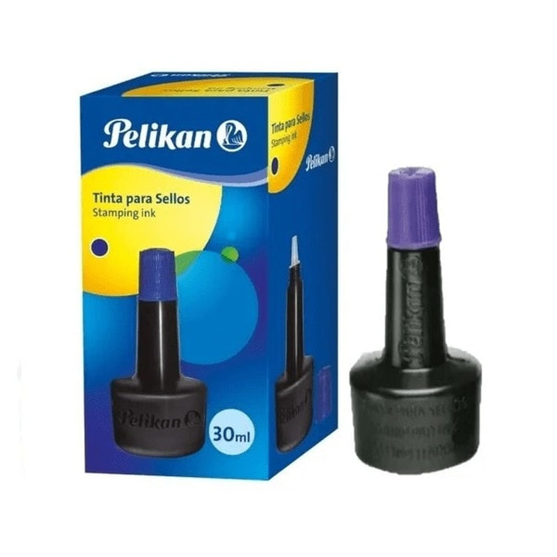 7703064300705 Tinta Para Sello Pelikan Tinta 30 ml Violeta Para Sello Cartel Arte & Papelería
