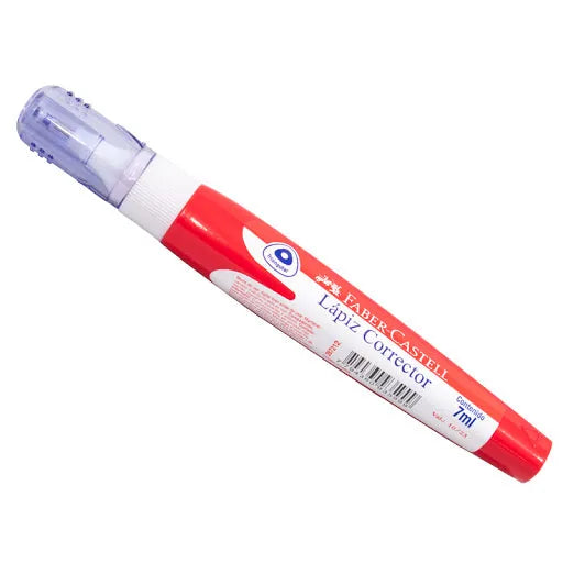 7703336004959 Corrector Faber Castell 7 ml Lápiz Corrector Cartel Arte & Papelería
