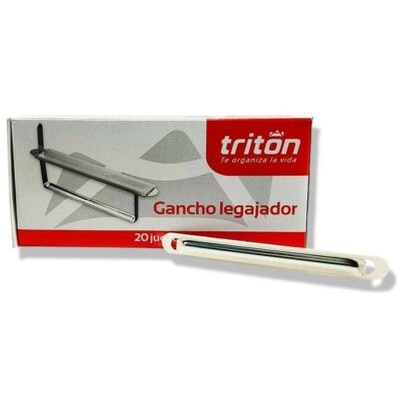 7705465005081 Gancho Legajador Triton Gancho Legajador X 20 Unidades Metalico Cartel Arte & Papelería