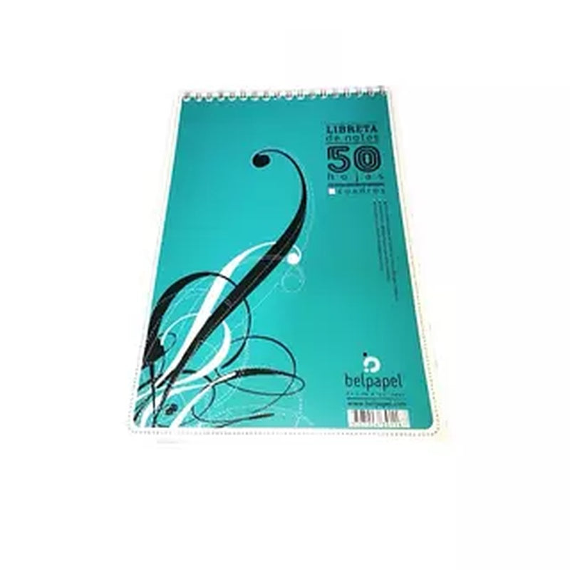 7707206391187 Libreta Notas Belpapel Libreta X 50 Hojas Cuadriculado Cartel Arte & Papelería