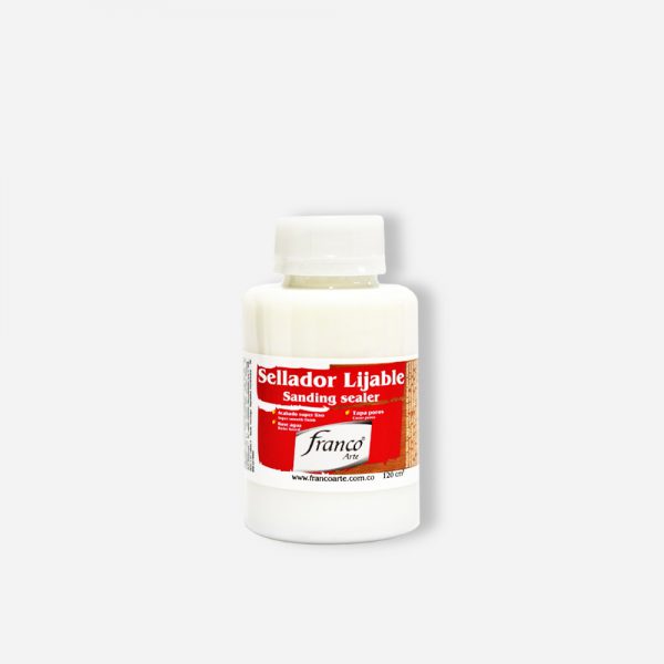 7707227480297 Sellador Franco Arte Sellador 120 ml Sellador Lijable Base Agua Cartel Arte & Papelería