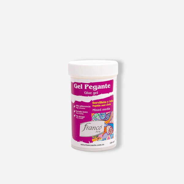 7707227480310 Gel Pegante Franco Arte Adhesivo 120 ml Gel - Pegante Cartel Arte & Papelería