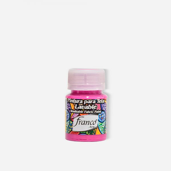 7707227482284 Pintura Para Tela Franco Arte Pintura Para Tela 30 ml Fucsia Para Tela Cartel Arte & Papelería