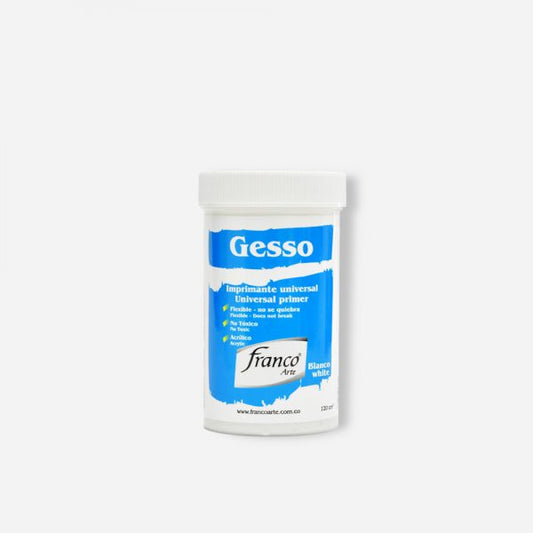 7707227483304 Gesso Franco Arte Gesso 120 ml Blanco Imprimante Cartel Arte & Papelería