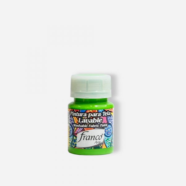 7707227483694 Pintura Para Tela Franco Arte Pintura Para Tela 30 ml Verde Manzana Para Tela Cartel Arte & Papelería