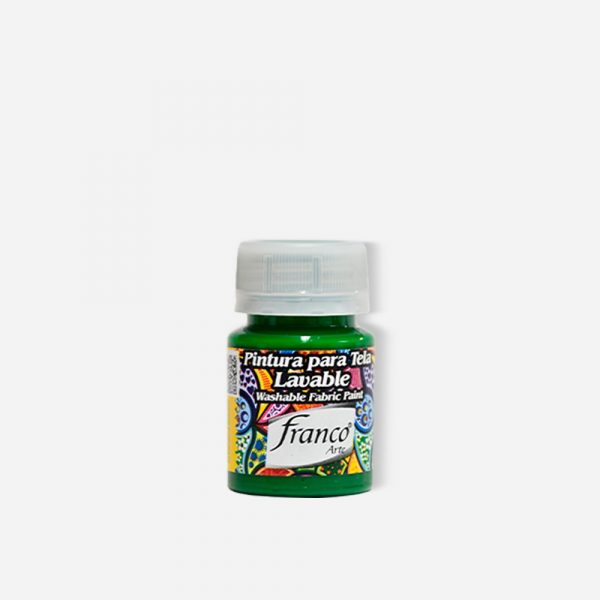 7707227483861 Pintura Para Tela Franco Arte Pintura Para Tela 30 ml Verde Navidad Para Tela Cartel Arte & Papelería