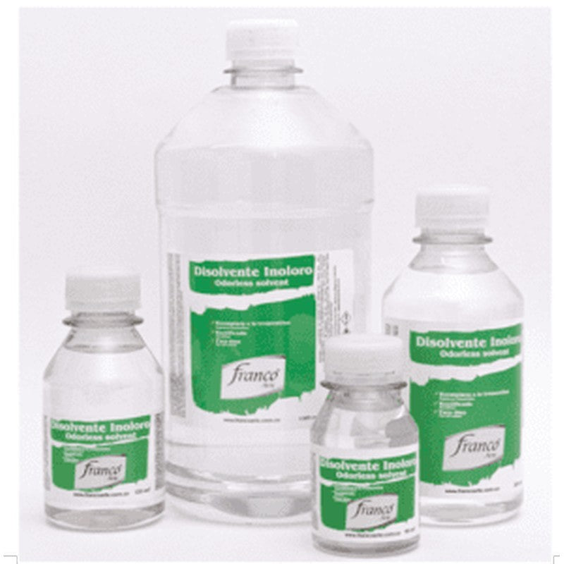 7707227484608 Disolvente Inoloro para Oleo Franco Arte Disolvente 250 ml Transparente Inoloro Para Oleo Cartel Arte & Papelería