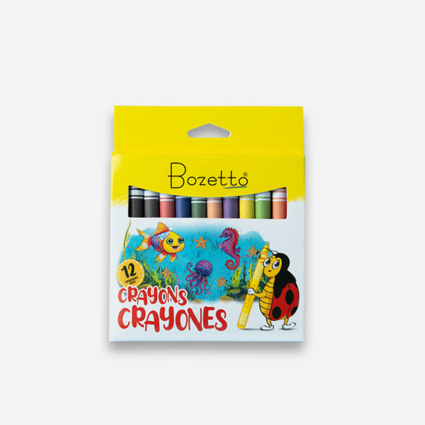 7707227486039 Crayon Franco Arte Crayón X 12 Unidades Surtido Crayon Grueso - Thick Crayon Cartel Arte & Papelería